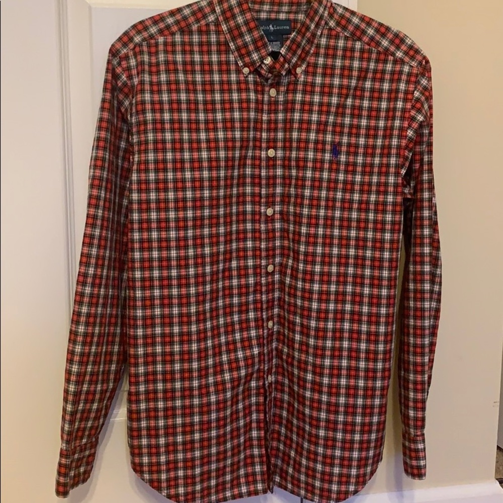 Boys polo button down